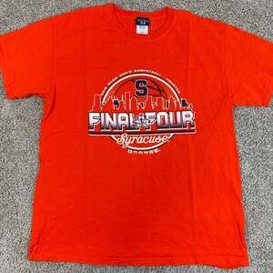 Syracuse Orange 2016 Final Four Houston NCAA Basketball Shirt Mens Large EUC
